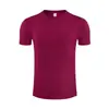 Camiseta de Cuello Redondo de Secado Rápido Hecha a Medida para Correr Equipo Deportivo Ropa de Trabajo Camiseta Publicitaria Cultural de Manga Corta Uniforme de Clase con Logo Impreso