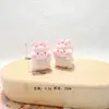 Accesorios de Resina de Cerdo Lindo Tridimensional Pegamento Cremoso Hechos a Mano DIY Accesorios para el Cabello Llavero Flor para Zapatos Materiales de Decoración Venta al por Mayor
