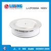 Marca Liu Jing Y65ZPE tubo rectificador ordinario convexo ZP2000A1600V convertidor de alta potencia Ensamblaje