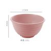 Tazón de Paja de Trigo Caliente Transfronterizo de 17 cm Tazón de Arroz Doméstico Tazón para Estudiantes Caja de Regalo Paquete de Cuatro Logotipo Imprimible