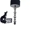 Luminária de Piso DIY Bola Duplo Furo Bola de Aço Bola Galvanizada Bola Pintada por Spray Bola Refletiva de Titânio Esfera Oca Bola de Boutique Dourada