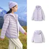 Chamarra Ligera de Plumas Balabala para Niños y Niñas, Forro de Invierno, Chaqueta Cálida con Tres Pruebas, Cómoda Prenda Exterior para Exteriores