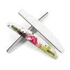 Impressão Borboleta Jato de Tinta Semi-Lavável Denteado Lixa de Unha Forja Lua-Moldada Alta Qualidade Importada Japonesa Tira de Lixa Resistente ao Desgaste