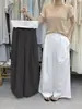 Liquidación, Sin Devoluciones ni Cambios. Pantalones Casuales de Pierna Ancha de Cintura Alta Plisados de Estilo Simple de Moda para Verano 2026 Versátiles Adelgazantes 80380