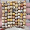 6mm 8mm Pedra Natural Cristal Ágata Canto Chanfrado Quadrado DIY Pulseira Colar Acessórios de Joias Produtos Semi-Acabados Atacado