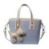Bolsa Crossbody de Ombro Feminino de Moda Transfronteiriça 2024 Novas Bolsas Bolsa de Balde Rômbico com Design para Todos os Fósforos