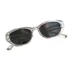 Gafas de sol unisex de moda, polarizadas, estilo coreano, con acabado de alta gama, protección UV, montura cuadrada y el mismo estilo que usan las celebridades de internet