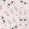 Capa para bolsa de roupas de algodão estampado, malha de algodão classe A para bebês, 300 peças, estampado, dupla face