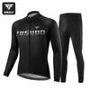 Capitán Tas Traje de Ciclismo Largo de Primavera y Verano Ajustado de Secado Rápido para Hombre y Mujer Ropa de Ciclismo de Montaña y Carretera