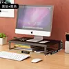 Suporte elevatório para computador de mesa, suporte elevatório para monitor de laptop, organizador de mesa para dormitório, suporte de base para tela de escritório