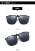 Gafas de Sol de Moda Nueva 2021 Clip-On Montura Grande Polarizadas Clip-On Viaje Miopía Gafas de Sol Clip-On