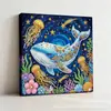 Pintura de Diamante 5D com Forma Especial Mais Vendida na Amazon Transfronteiriça DIY Feito à Mão Adesivo de Diamante Desenho Animado Decoração de Interiores Pintura de Pérola