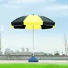 Sombrilla Grande para Exteriores Impermeable Protección Solar Sombrilla Parasol Puesto de Sombrillas Sombrilla Grande Sombrilla Solar Puesto de Sombrillas Sombrilla de Playa Sombrilla Redonda
