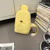 Mochila de Comercio Exterior para Estudiantes Universitarios, Uso Casual para Viajes Diarios 2026 Bolso de Tela para Mujer, Doble Uso Hombro y Pecho, Bolso Ligero de Moda para Hombre