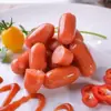 2,5kg Mini salsichas para fondue, Oden, fondue picante, churrasco, espetinhos fritos, etc