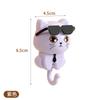 Gafas de Sol de Dibujos Animados Gancho Creativo Perforación Libre Gancho Adhesivo Gancho para el Hogar Sin Rastro Fuerte Gancho Adhesivo Gancho de Gato Gancho Adhesivo