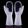 Guantes de Látex para Lavar Platos para Mujeres Impermeables y Duraderos para Fregar Ollas de Cocina, Lavar Verduras y Ropa Limpieza del Hogar Guantes para Tareas Domésticas