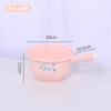 Cuchara de agua de plástico Tongxiang para cocina, hogar, cuchara de agua de mango largo grueso, cuchara de agua de gran capacidad para baño de bebé