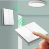 Enchufe de pared blanco G28 oculto para aire acondicionado, 16 A, cinco orificios, 10 A, con interruptor de pared
