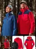 Ropa de carga Outsiders con cremallera YKK tres en uno desmontable de terciopelo de zorro plateado (sombrero desmontable) imprimible