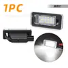 Lâmpada de Placa de Licença LED Branca para Nissan Serena C27 2016-em diante Dacia Duster Carro