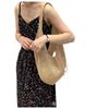 Bolso Grande Tejido de Verano para Mujer 2025 Nuevo de Moda Versátil Bolso Tote Gran Capacidad Bolso de Playa Bolso de Hombro