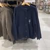 Casaco de Lã Outono/Inverno Roupas Masculinas Femininas Casuais Soltos Espessados Gola Redonda Cardigan de Tricô Mangas Longas Suéter SY451604