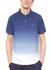 Cuello de solapa 230g poliéster algodón entretejido 35% Algodón 65% poliéster manga corta polo 3D bordado polo de trabajo