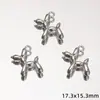Liga de Prata Antiga Estilo Retro Novo Chinês Pingente Acessórios DIY Pingente de Chaveiro Borboleta Coração Pingente Colar Pulseira Joias