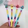 Caneta Recompensa Estudantil Criativa com Cabeça de Borracha Macia Caneta Gel Colorida com Areia Movediça Celebridade da Internet Varinha Mágica Caneta de Água para Presente de Agência Comércio Exterior