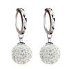 Brincos Wei Hua femininos Shambhala com strass completo brincos prateados brincos de baile de princesa brincos fabricantes femininos atacado