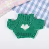 Ropa para muñeca de 10 cm, camiseta de manga corta, chaleco para muñeca, colección de atuendos para muñeca Labubu de 17 cm