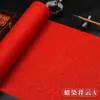 Papel Xuan Rojo Wannian Batik Vasitos Blancos Manuscritos Rollo Largo de 100 metros Dragón y Fénix Espolvoreado con Oro Pincel de Papel Caligrafía Vasitos de Boda