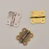 Bisagras Mini Pequeñas, Bisagras Decorativas para Cajas de Regalo de Madera, Bisagras Pequeñas para Joyeros, Bisagras Mariposa Planas de 1 pulgada