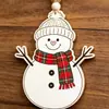 Adornos Navideños Populares Transfronterizos, Artesanías de Madera, Pequeños Regalos, Suministros para Decoración Navideña de Fiestas en Casa