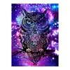 Pintura de Diamantes 2021 Nuevo Diamante Completo Búho Cristal Sala de Estar 5D Pegatina de Punto Punto de Cruz 2020 Pintura Decorativa Hecha a Mano