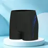 Cueca Boxer de Natação Profissional Masculina Anti-Constrangimento Secagem Rápida Respirável Alta Elasticidade Estampada Tamanho Grande Venda por Atacado de Fábrica