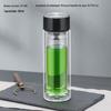 Fábrica de copos de 300ml impressão publicidade Copo atacado presente Copo masculino alta temperatura espesso vidro duplo