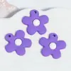 Lindo Flor Pvc Borracha Macia Adesivo Flor de Silicone Artesanal DIY Acessórios Corrente de Celular Chaveiro Pingente de Bolsa
