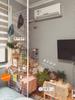 Estantería de Piso a Techo Estilo Ins Rejilla Pantalla Partición Interior para el Hogar Barra Telescópica sin Taladro Perchero