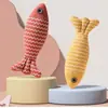 Nuevo Juguete para Gatos para Entretenimiento Propio y Alivio del Aburrimiento, Pez de Hierba Gatera Duradero para Gatitos, Juguete para Gatos Pez de Hierba Gatera de Lino para la Dentición