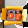 Bolsa de Transporte para Juego de Té de Viaje con Rima Antigua Bolsa de Almacenamiento Juego Completo de traje Una Tetera Tres Tazas Logo Personalizado Regalo Regalo de Acompañamiento Pequeño