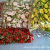 Cinta DIY hecha a mano pequeña rosa flor mini hoja verde pequeña flor accesorios decorativos pequeños accesorios de flores al por mayor