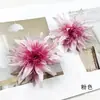 Flor Anêmona Simulada DIY Crisântemo de Garra Grande Flor Artificial Grampo de Cabelo Guirlanda de Flores Adereços para Toucado Acessórios para Chapéu de Formatura Parede de Flores para Casa Pequenos Enfeites