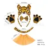 Accesorios de Disfraz de Rendimiento Animal Diadema de Animales de Dibujos Animados Diadema Estéreo Diadema Halloween Traje de Tigre