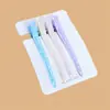 Pinzas para el Cabello Puntiagudas, Paquete de 4 Pinzas Laterales, Pinzas para Flequillo Estampadas Color Té con Leche, Pinzas para el Cabello Huecas de Belleza, Accesorios para el Cabello, Pinzas Pequeñas para el Cabello