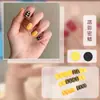 Parche de Uñas Manicura Portátil Otoño e Invierno Camelia Blanqueador Lindo Rosa Largo y Corto Parche de Uñas Parche de Manicura Yiwu