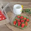 Caixa de frutas descartáveis caixa de embalagem de frutas por atacado caixa de plástico embalagem de frutas descartáveis caixa de frutas transparente