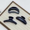 Clips Geométricos Franceses de Alta Qualidade Transfronteiriços, Clips de Tubarão de Cor Sólida Fashion e da Moda para a Parte de Trás da Cabeça, Atacado em Estoque