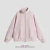 Jaqueta de Couro PU Texturizado Hip Hop Americano 2026 Masculina Tendência Streetwear Silhueta Solta Jaqueta Biker